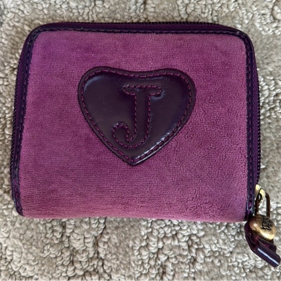 Juicy Couture Vintage Wallet Purple rare - Picture 6 of 8